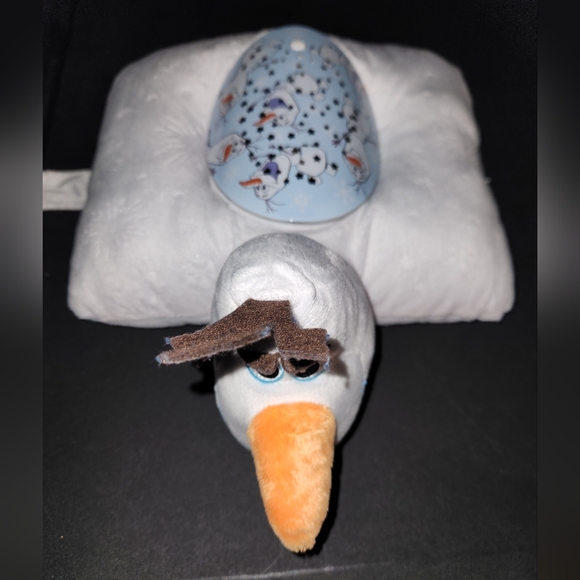 Disney Frozen Olaf Sleepy Time Night Light Pillow Pet Dreams Lites - Picture 1 of 3